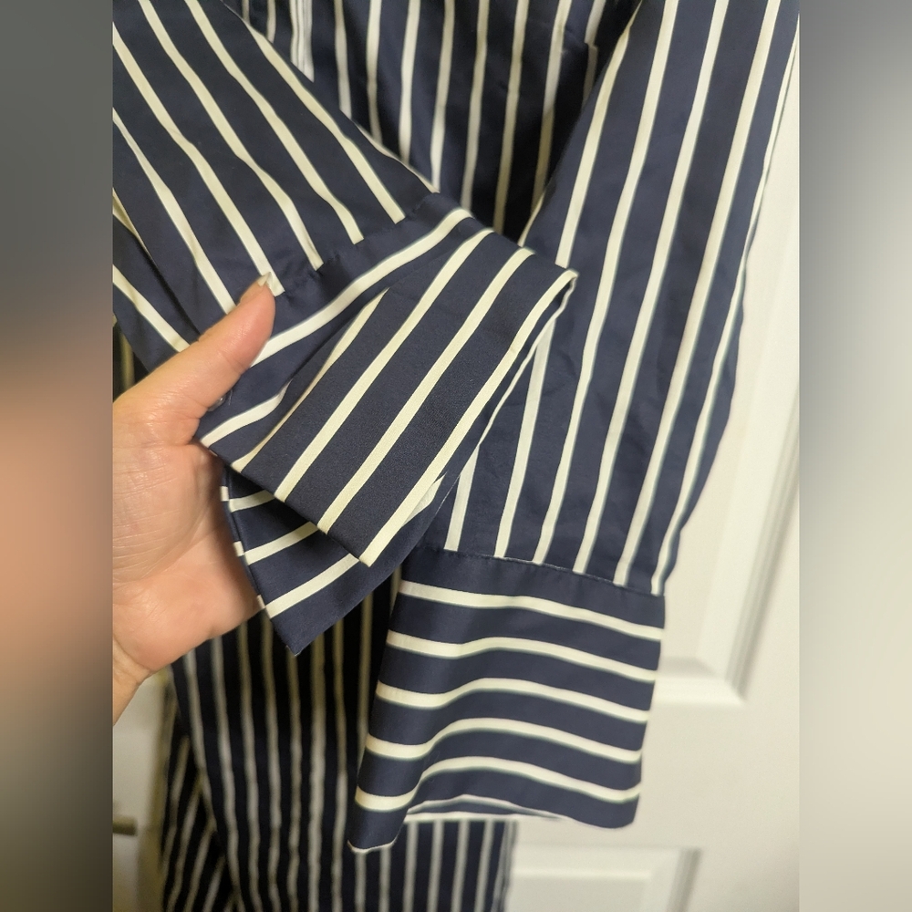 Le Château Navy and White Striped Dress XS - Picture 7 of 7